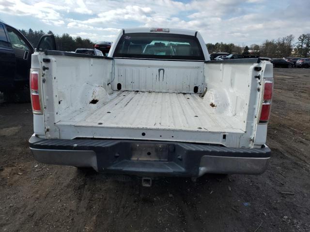 1FTRF12809KA73725 - 2009 FORD F150 WHITE photo 6