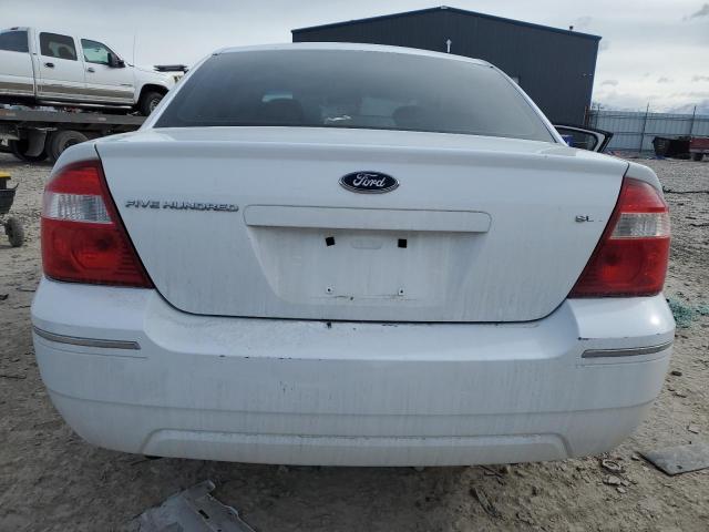 1FAFP24196G186051 - 2006 FORD FIVE HUNDR SEL WHITE photo 6