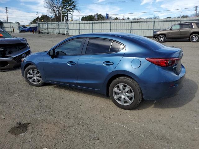 JM1BN1U71H1102324 - 2017 MAZDA 3 SPORT BLUE photo 2