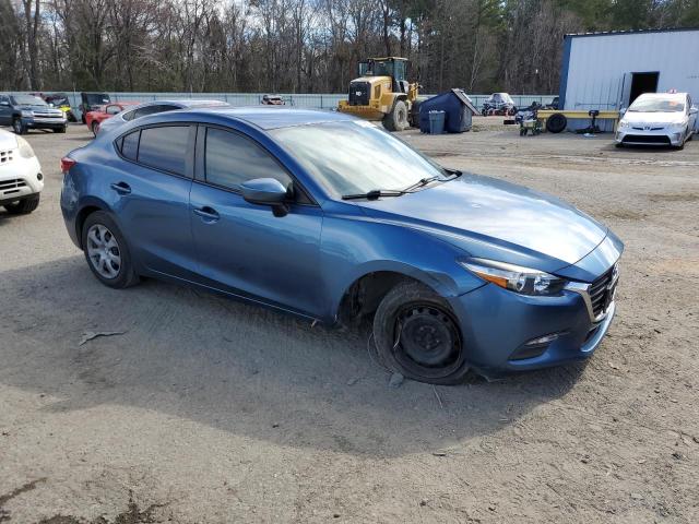 JM1BN1U71H1102324 - 2017 MAZDA 3 SPORT BLUE photo 4