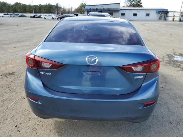 JM1BN1U71H1102324 - 2017 MAZDA 3 SPORT BLUE photo 6