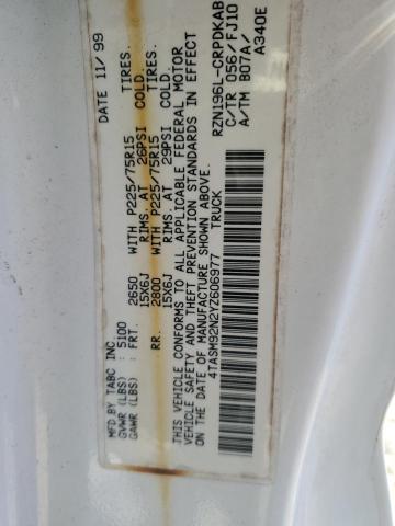 4TASM92N2YZ606977 - 2000 TOYOTA TACOMA XTRACAB PRERUNNER 白色 照片 12