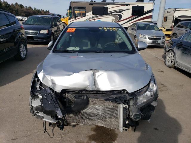 1G1PC5SB2F7241276 - 2015 CHEVROLET CRUZE LT SILVER photo 5