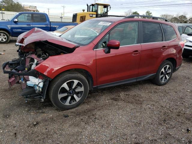 JF2SJAJC6HH410739 - 2017 SUBARU FORESTER 2.5I LIMITED BURGUNDY photo 1