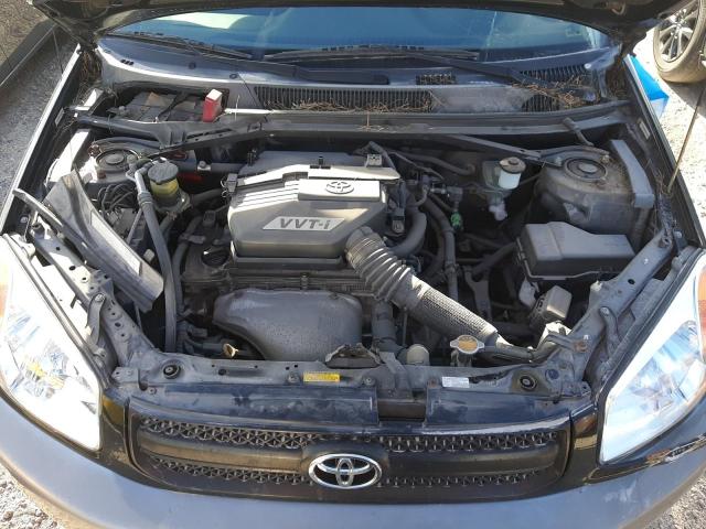 JTEHD20VX46012864 - 2004 TOYOTA RAV4 BLACK photo 12