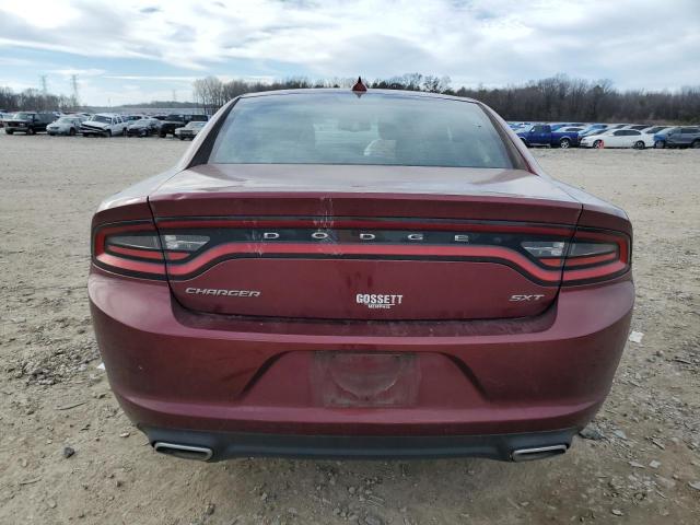 2C3CDXHG6HH569233 - 2017 DODGE CHARGER SXT BURGUNDY photo 6