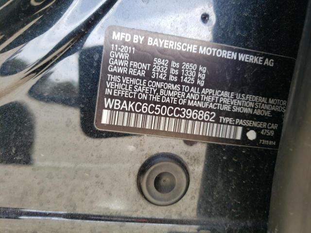 WBAKC6C50CC396862 - 2012 BMW ALPINA B7 XI BLACK photo 12