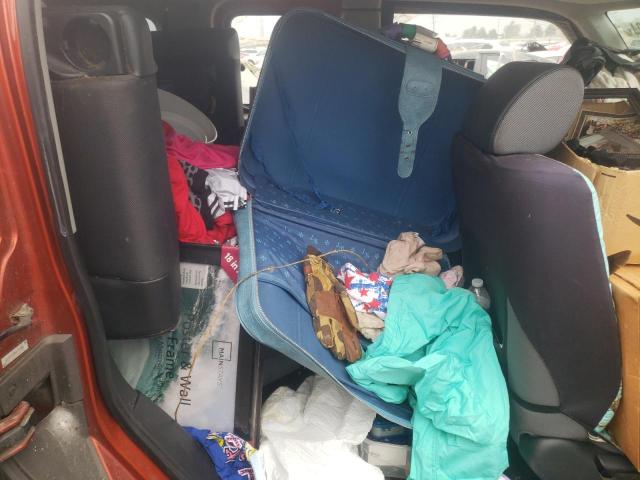 5J6YH18503L014205 - 2006 HONDA ELEMENT EX ORANGE photo 10