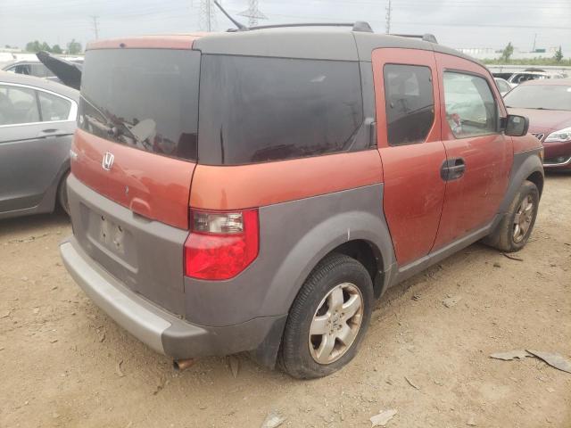 5J6YH18503L014205 - 2006 HONDA ELEMENT EX ORANGE photo 3