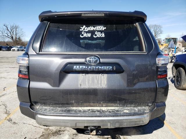 JTERU5JR3N6060800 - 2022 TOYOTA 4RUNNER SR5 PREMIUM GRAY photo 6