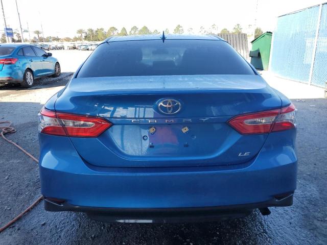 4T1C11AK1LU318122 - 2020 TOYOTA CAMRY LE ლურჯი ფოტო 6