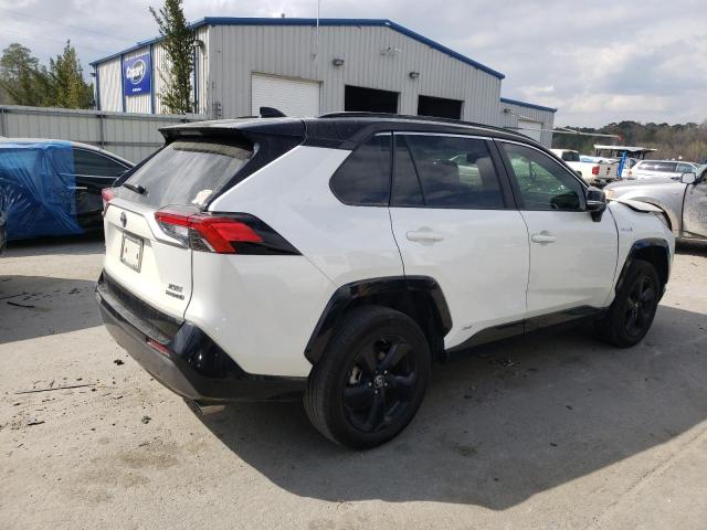 2T3EWRFVXKW033209 - 2019 TOYOTA RAV4 XSE WHITE photo 3