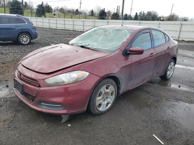 1C3CDFAA9FD299053 - 2015 DODGE DART SE BURGUNDY photo 1