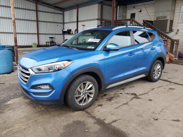 KM8J33A49HU427529 - 2017 HYUNDAI TUCSON LIMITED BLUE photo 1