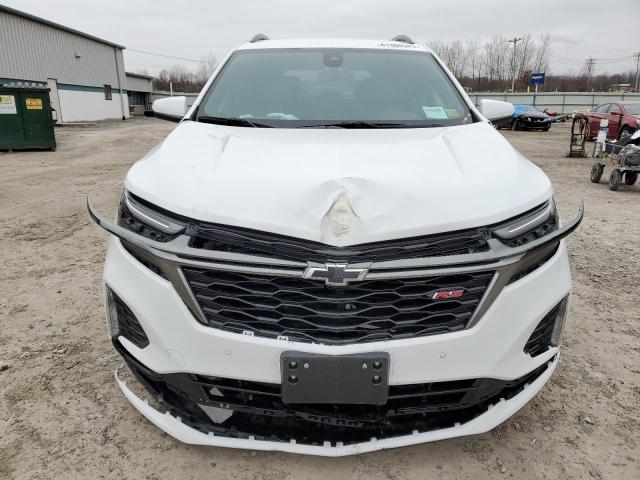 3GNAXWEV0NS206174 - 2022 CHEVROLET EQUINOX RS WHITE photo 5