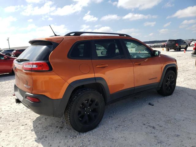 1C4PJMBS9FW529566 - 2015 JEEP CHEROKEE TRAILHAWK ORANGE photo 3