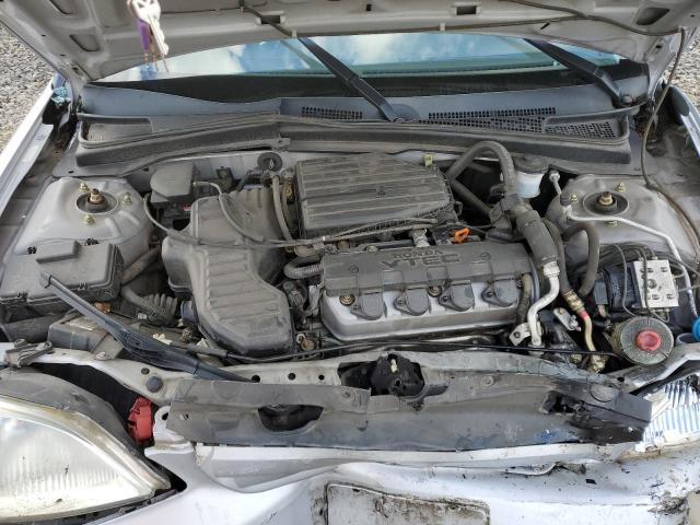 2HGES26773H529978 - 2003 HONDA CIVIC EX SILVER photo 11