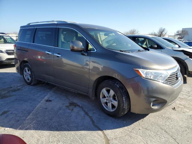 JN8AE2KP3E9107157 - 2014 NISSAN QUEST S SILVER photo 4