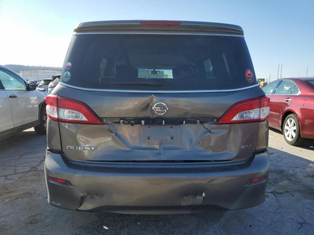 JN8AE2KP3E9107157 - 2014 NISSAN QUEST S SILVER photo 6