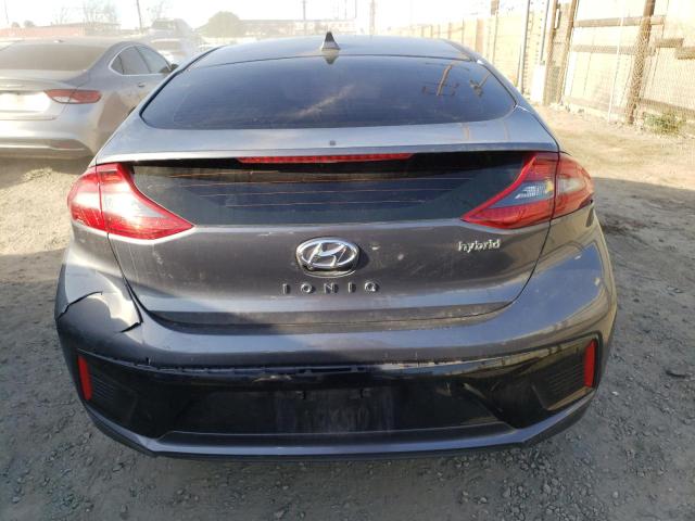 KMHC75LC0HU052174 - 2017 HYUNDAI IONIQ SEL GRAY photo 6