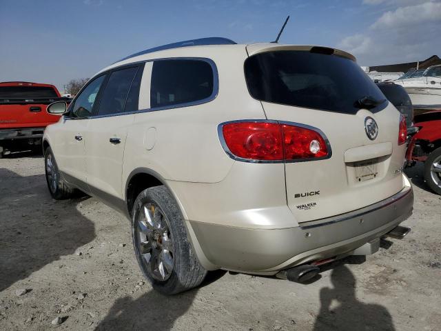 5GALVCED2AJ104966 - 2010 BUICK ENCLAVE CXL WHITE photo 2