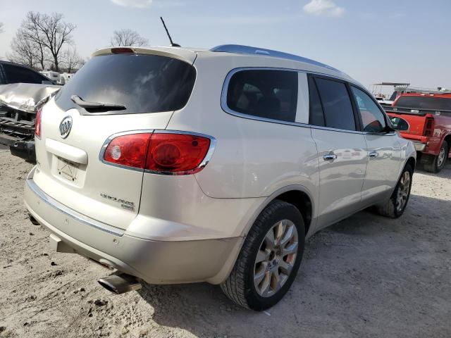 5GALVCED2AJ104966 - 2010 BUICK ENCLAVE CXL WHITE photo 3