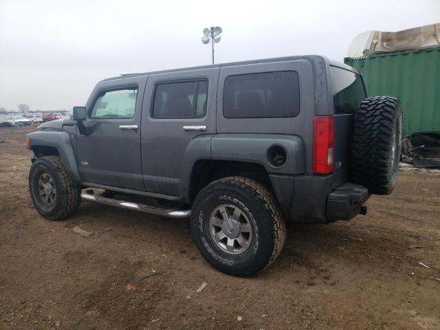 5GTEN43E988200063 - 2008 HUMMER H3 LUXURY GRAY photo 2