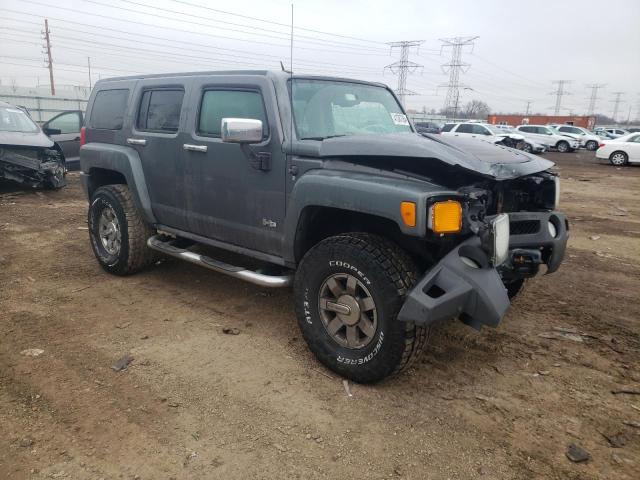 5GTEN43E988200063 - 2008 HUMMER H3 LUXURY GRAY photo 4