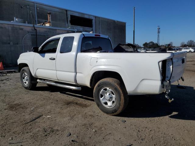 5TFRX5GN3KX148820 - 2019 TOYOTA TACOMA ACCESS CAB WHITE photo 2