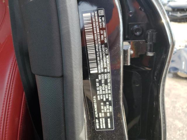 ZASPAKBN2N7D49215 - 2022 ALFA ROMEO STELVIO TI Սև լուսանկար 13