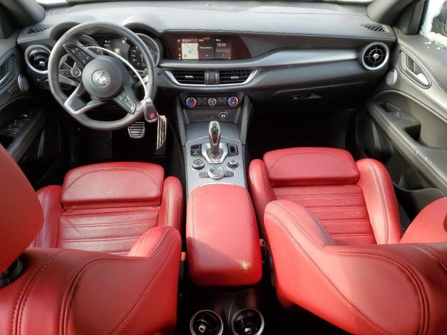 ZASPAKBN2N7D49215 - 2022 ALFA ROMEO STELVIO TI Սև լուսանկար 8