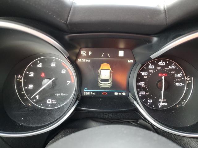 ZASPAKBN2N7D49215 - 2022 ALFA ROMEO STELVIO TI Սև լուսանկար 9