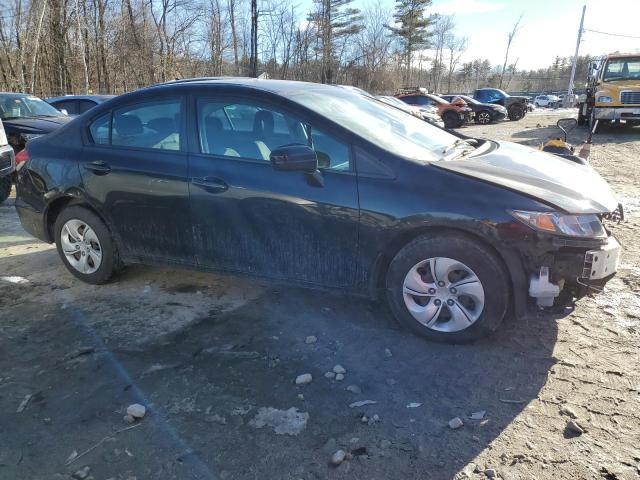 2HGFB2F57EH557365 - 2014 HONDA CIVIC LX BLACK photo 4