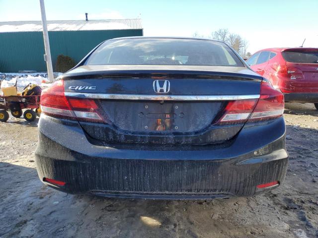 2HGFB2F57EH557365 - 2014 HONDA CIVIC LX BLACK photo 6