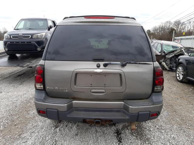 1GNET16S666146315 - 2006 CHEVROLET TRAILBLAZE EXT LS GRAY photo 6