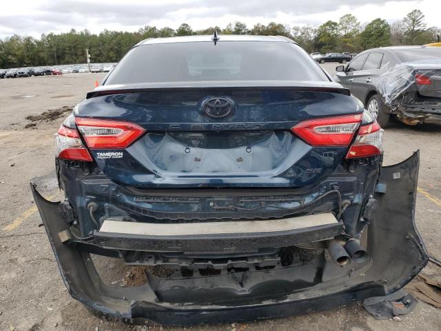 4T1B11HK1KU837025 - 2019 TOYOTA CAMRY L BLUE photo 6