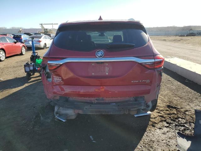 5GAEVBKW9JJ175364 - 2018 BUICK ENCLAVE PREMIUM RED photo 6