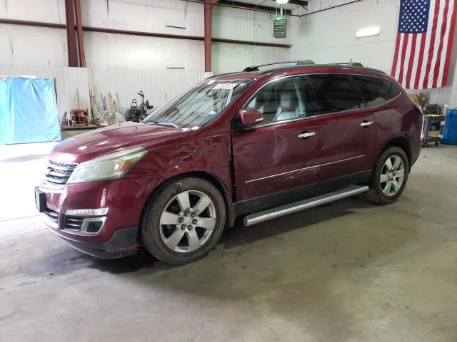 1GNKRJKD7FJ223408 - 2015 CHEVROLET TRAVERSE LTZ RED photo 1