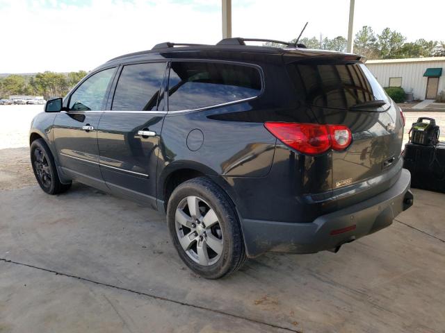 1GNKRLEDXCJ346882 - 2012 CHEVROLET TRAVERSE LTZ BLACK photo 2