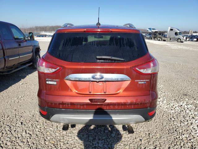 1FMCU9J98FUA20285 - 2015 FORD ESCAPE TITANIUM ORANGE photo 6