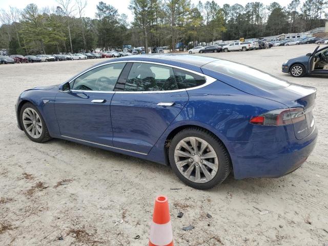 5YJSA1E29GF153090 - 2016 TESLA MODEL S BLUE photo 2