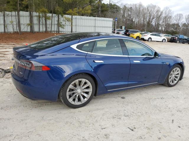 5YJSA1E29GF153090 - 2016 TESLA MODEL S BLUE photo 3