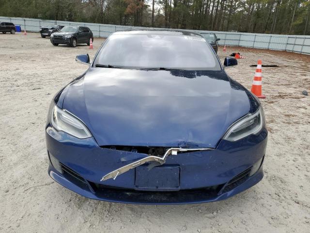 5YJSA1E29GF153090 - 2016 TESLA MODEL S BLUE photo 5