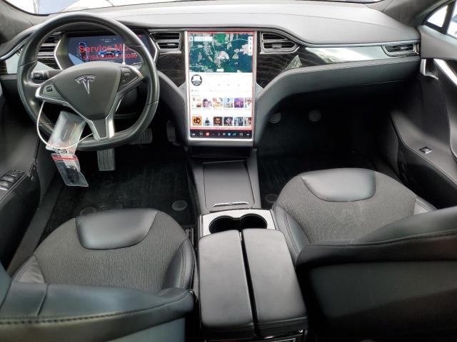 5YJSA1E29GF153090 - 2016 TESLA MODEL S BLUE photo 8