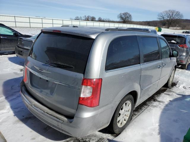 2C4RC1BG7GR120893 - 2016 CHRYSLER TOWN & COU TOURING ვერცხლისფერი ფოტო 3