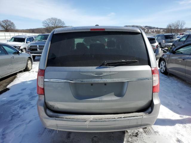 2C4RC1BG7GR120893 - 2016 CHRYSLER TOWN & COU TOURING ვერცხლისფერი ფოტო 6