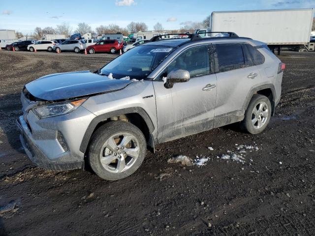 4T3B6RFV8MU047499 - 2021 TOYOTA RAV4 XLE PREMIUM SILVER photo 1