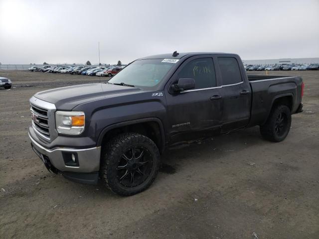 1GTV2UEC8EZ257002 - 2014 GMC SIERRA K1500 SLE CHARCOAL photo 1