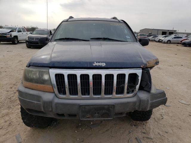 1J4GX48S02C170488 - 2002 JEEP GRAND CHER LAREDO Կապույտ լուսանկար 5