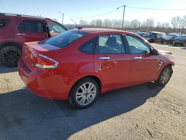 1FAHP35N08W296138 - 2008 FORD FOCUS SE RED photo 3